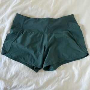 Lululemon green shorts